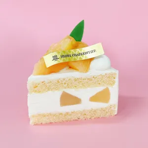 The Shortcake Slice (White Peach)