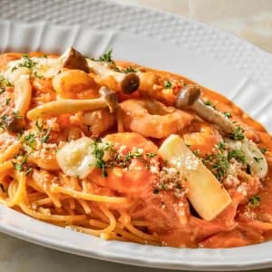 Shrimp & Mozzarella Tomato Cream