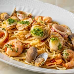 Seafood Aglio Oglio