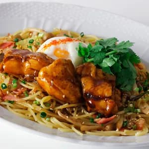 Teriyaki Chicken Spaghetti