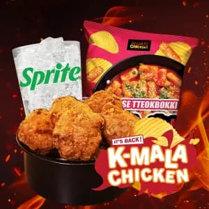Mala 6pcs Boneless Chicken Chips Combo