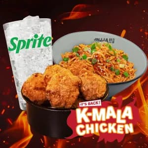 Mala Boneless Chicken and Noodles Combo