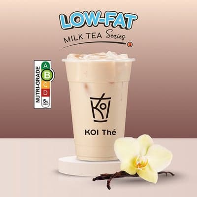 Low Fat Vanila Milk Tea (Medium)