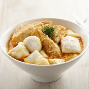 Laksa Yong Tow Foo w/ Chee Cheong Fun 叻沙酿豆腐猪肠粉