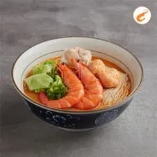 A1 Le Signature Trio Shrimp Ramen 招牌三虾虾皇汤面 - Set