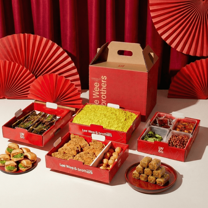 Chicken Cutlet Prosperity Set for 15 pax + Otah Mantou (16 pcs)