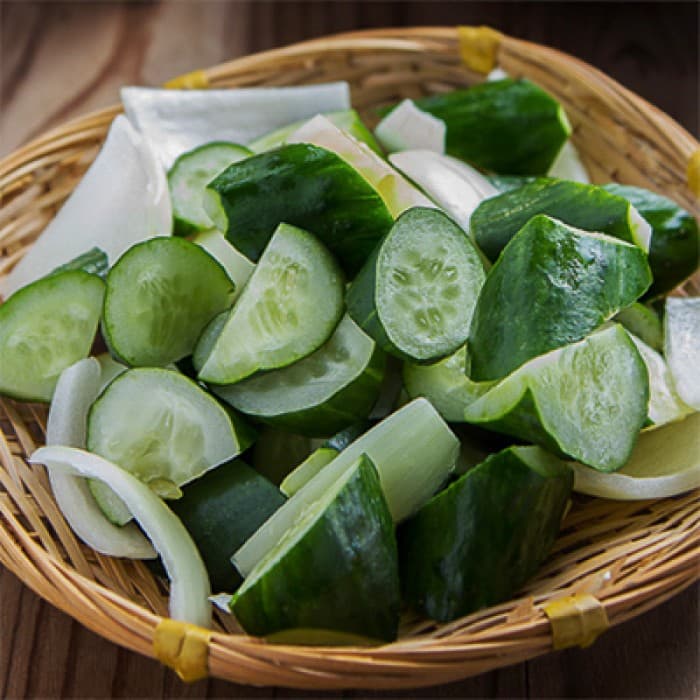 Cucumber & Onion