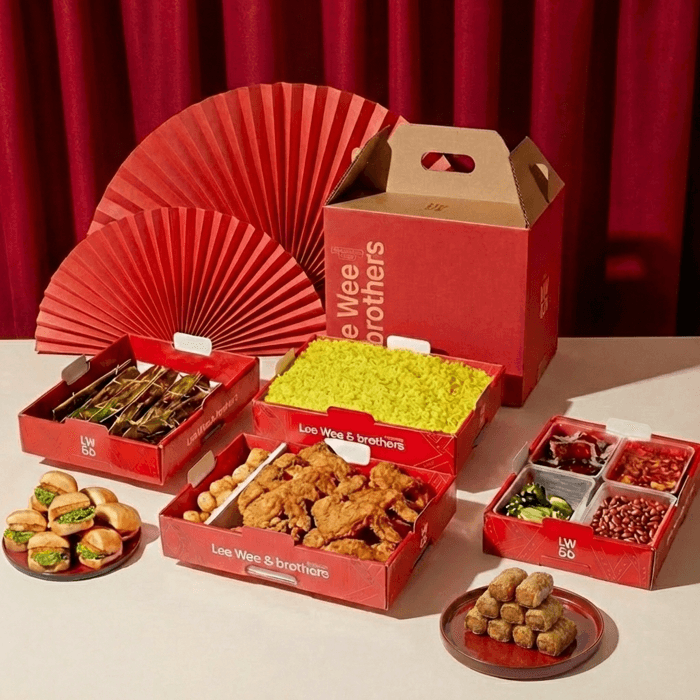 Fried 3 Joint Wing Prosperity Set for 15 pax + Otah Mantou (16 pcs)