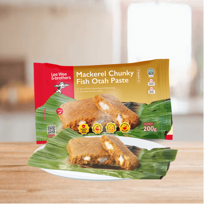 Frozen Mackerel Chunky Fish Otah Paste 200g