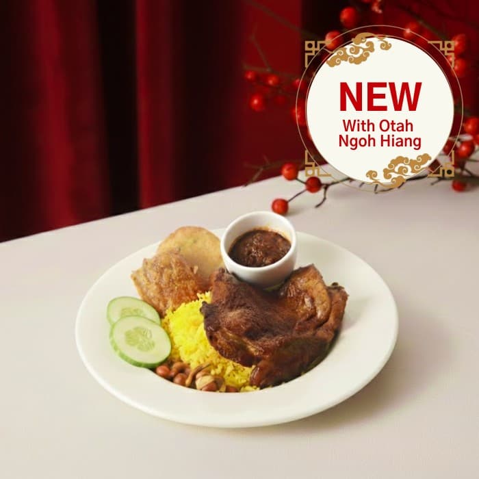 Smoky Garlic Honey Chicken Thigh Prosperity Bento Box (Min. Order Qty - 8 pax)