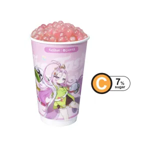 No.87 Kimquat Jas. Tea w. Pink WC Pops 粉波金桔茉莉茶