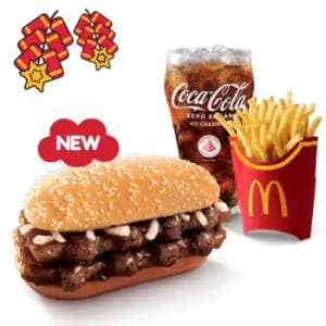 Double Prosperity Beef Burger® Upsized Meal