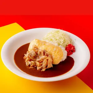 Yaki Pork Omelette Curry