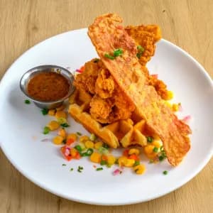 Southern Fried Chicken & Waffles