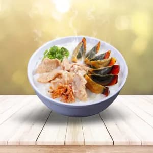 05. Century Egg & Sliced Pork Congee