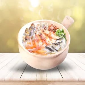 Four Treasure Seafood Congee ALA CARTE (1Pax)