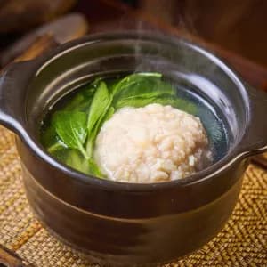 Poached "Lion's Head" Meatball