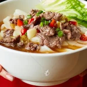 小炒黄牛肉粉 Stir-fried yellow beef powder