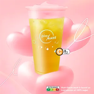 (L) Pink Kiss Cheese Foam Jasmine Green Tea