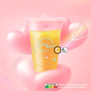 (M) Pink Kiss Cheese Foam Osmanthus Oolong Tea