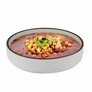 B1. Sour & Spicy (Potato Noodle) with Minced Pork秦记酸辣粉