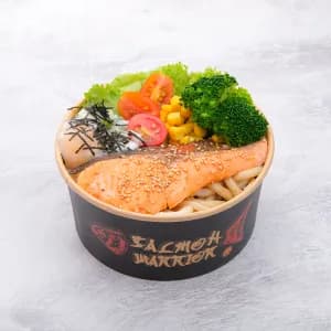 Teriyaki Salmon Udon