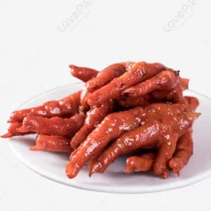 麻辣鸡爪6只 Mala braised chicken feet (6 pieces)