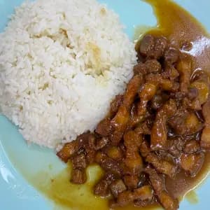 台式卤肉饭 Braised pork on rice