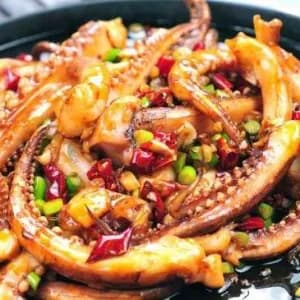 铁板鱿鱼 Iron plate squid