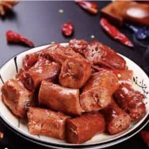 麻辣鸭脖 Mala braised duck neck