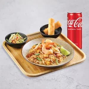 Pad Thai Noodle with Seafood Set 海鲜炒巴泰面套