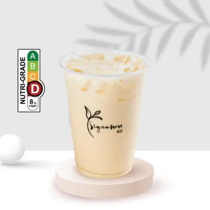 Floral Green Milk Tea