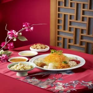 1FOR1: Baby Abalone with Crispy Yam & Longan Yu Sheng(S)+Yong Chow Fried Rice(S)