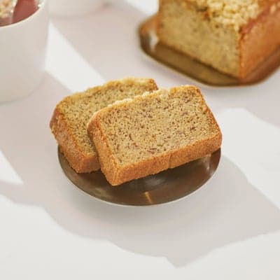 Banana Crumble Loaf