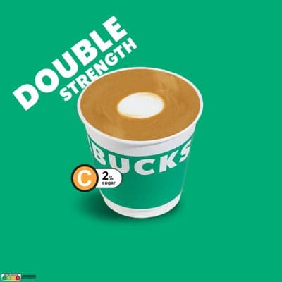 Double Strength Hazelnut Latte (Less Sweet)