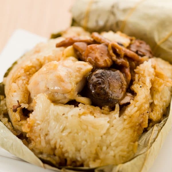 Pork & Shrimp Dumplings in Hot