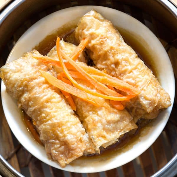 Steamed Bean Curd Vegetable