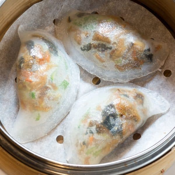 Steamed Vegetable Dumplings