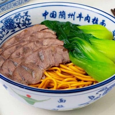 Dry Beef Noodles 干拌牛肉面
