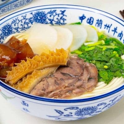 Signature Three Treasure Noodles 招牌三宝面