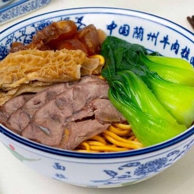 Three Treasure Noodles 干拌三宝面