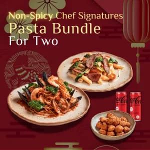 CNY Non-Spicy Pasta Bundle For 2