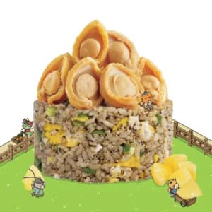 Abalone Black Pepper Fried Rice MAX