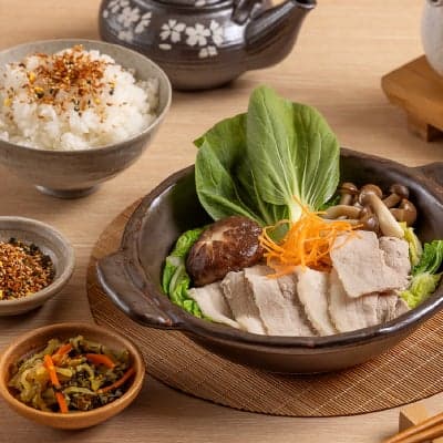 Pork Nabe with Rice (D)