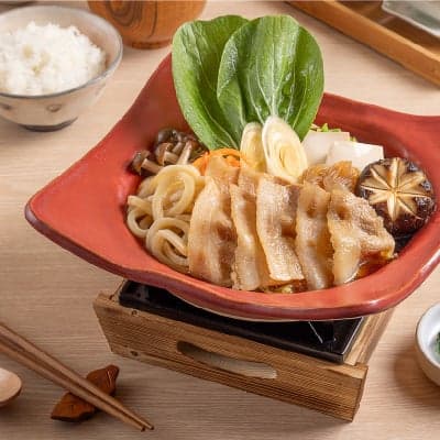 Pork Sukiyaki with Rice (D)