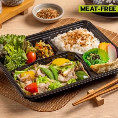 Pork Yasai Itame Bento (D)