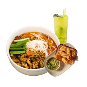 Single Set A 安心小锅米线单人套餐