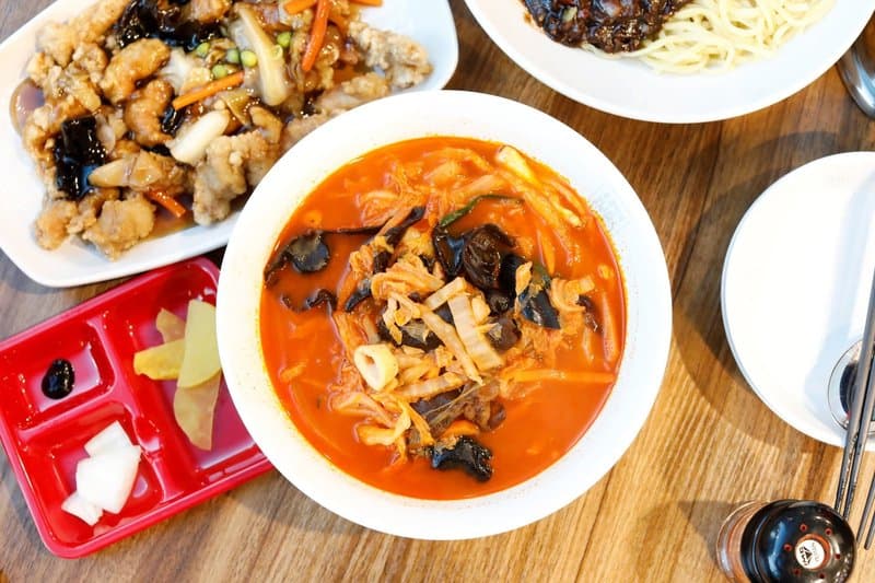 Jjamppong Bap Set