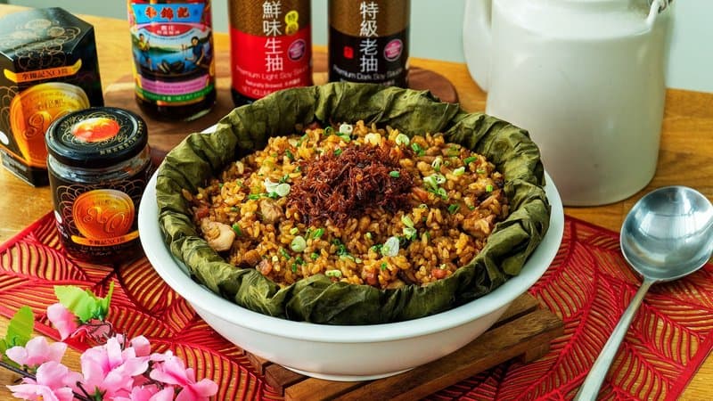 Lotus Leaf Rice 荷叶饭