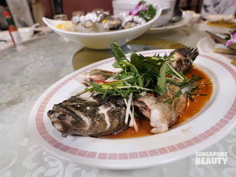 Marble Goby (800克) Steamed with Superior Soya Sauce 清蒸